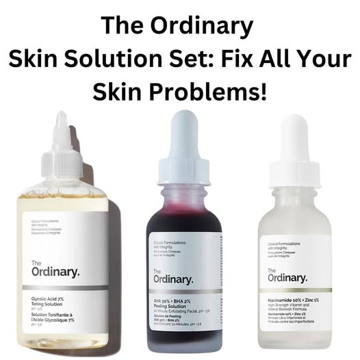Glow & Clear Skin Bundle – The Ordinary (3 Bestsellers)